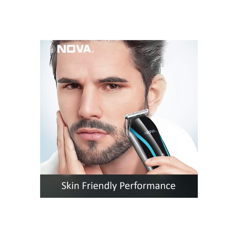 Nova NHT 1073 USB Rechargeable and Cordless: 60 Minutes Runtime Professional Hair Clipper for Men