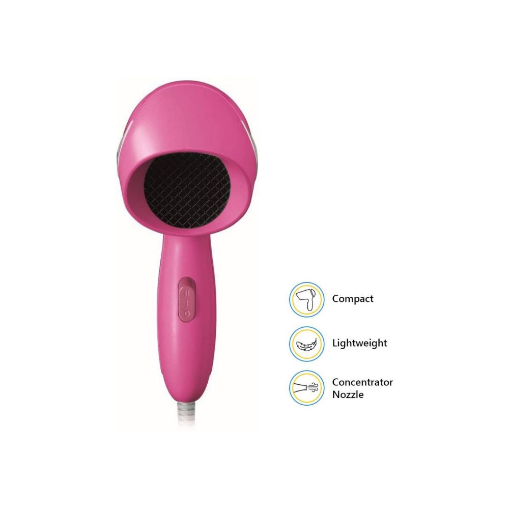 Panasonic EH-ND11-P62B 1000 Watts Hair Dryer with Turbo Dry Mode-Pink