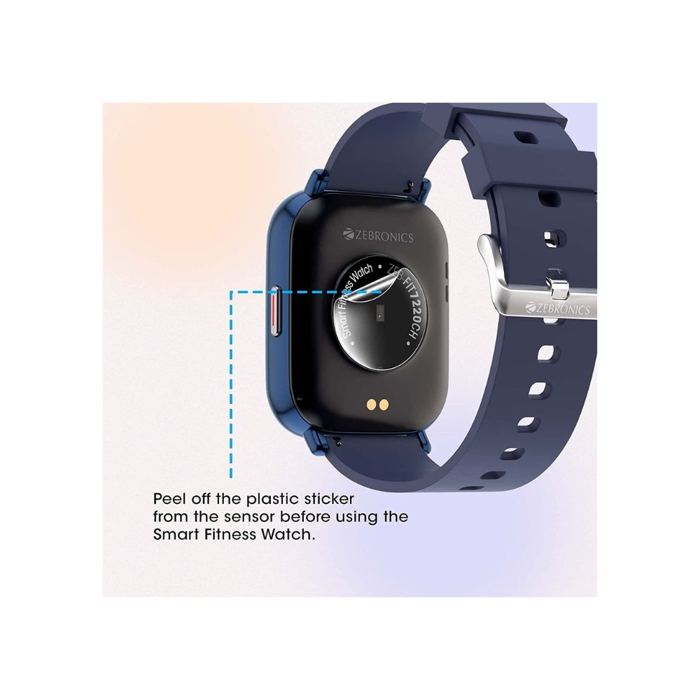 Zebronics ZEB-FIT7220CH Bluetooth Smart Watch,4.4cm (1.75