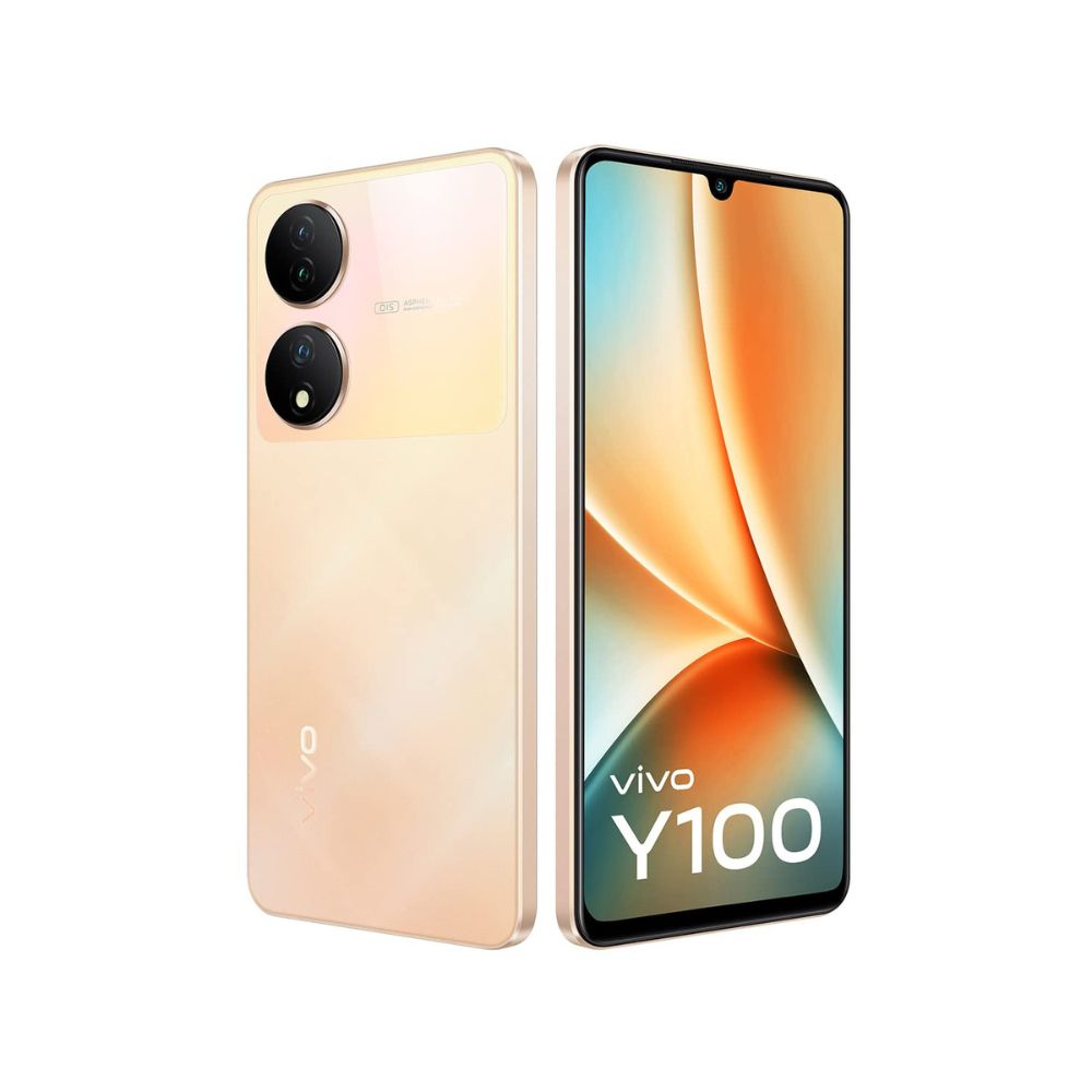 Vivo Y100 5G (Gold, 8GB RAM, 128GB Storage)