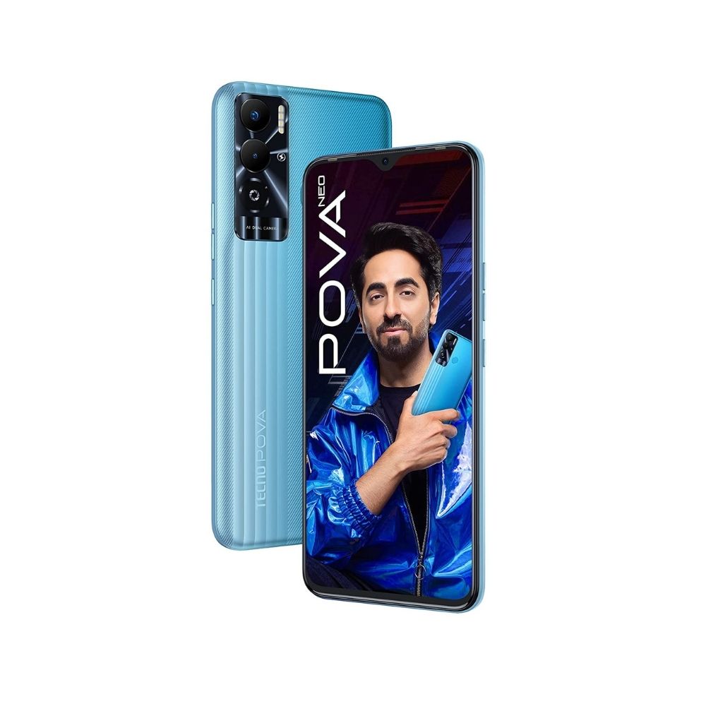 Tecno Pova Neo (Geek Blue, 6GB RAM, 128GB Storage)
