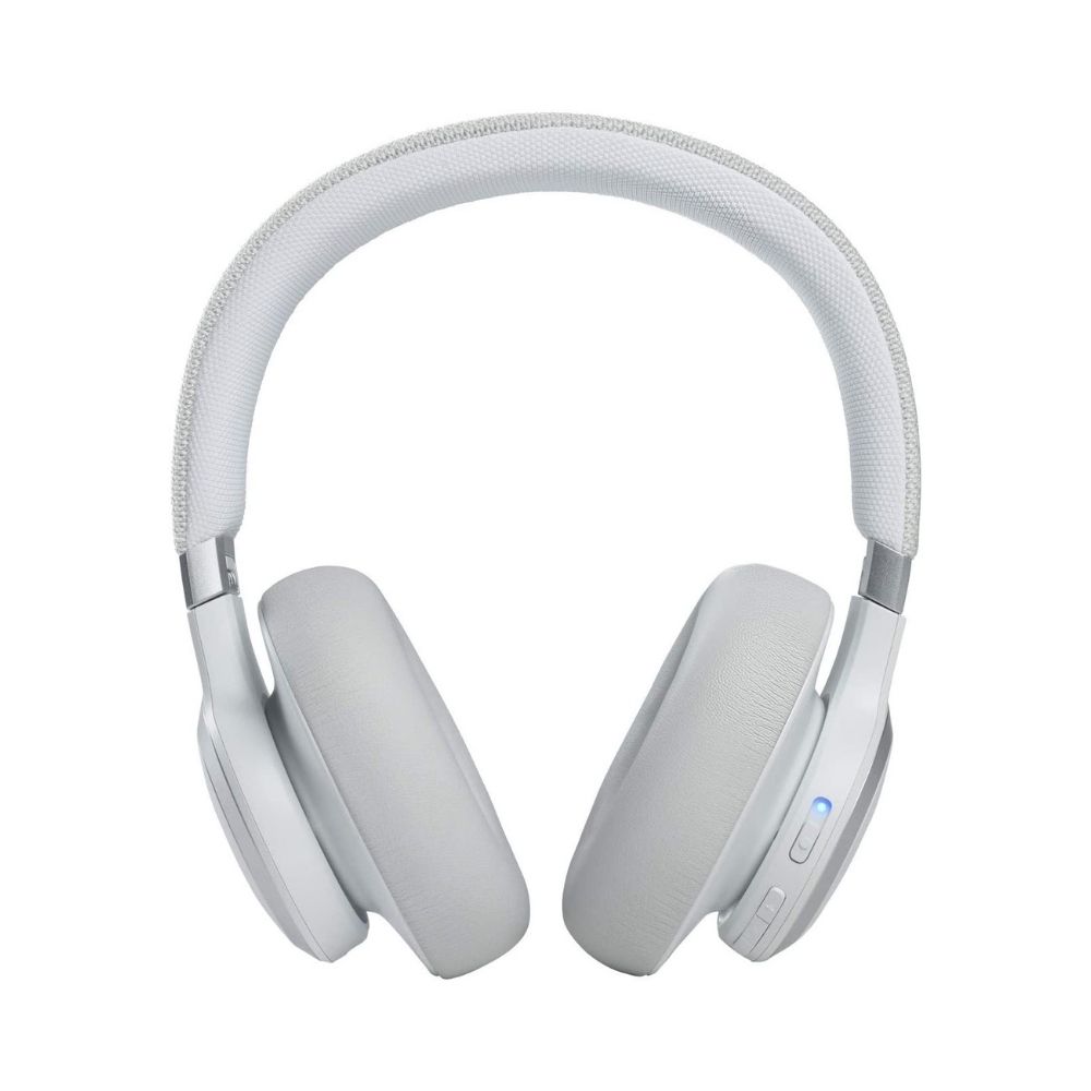 JBL Live 660NC Wireless Headphone with Noise Cancellation, White