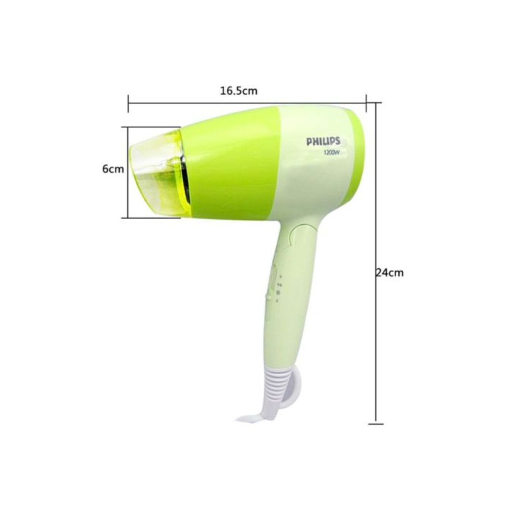 Philips Essential Care BHC015 1200 W Green, White Hair Dryer  (1200 W, Green)