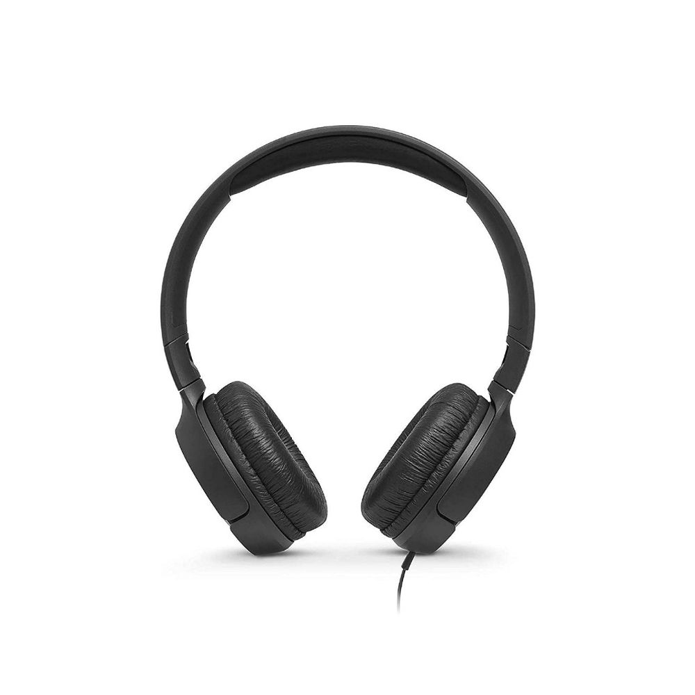 JBL T500 Wired Headphones  (Black )