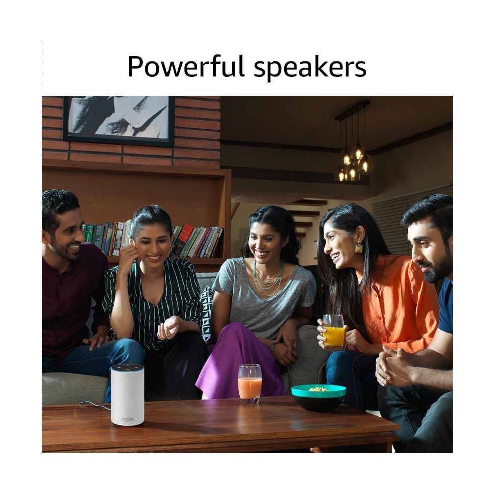 Amazon Echo (2nd Gen) - Powered by Dolby White