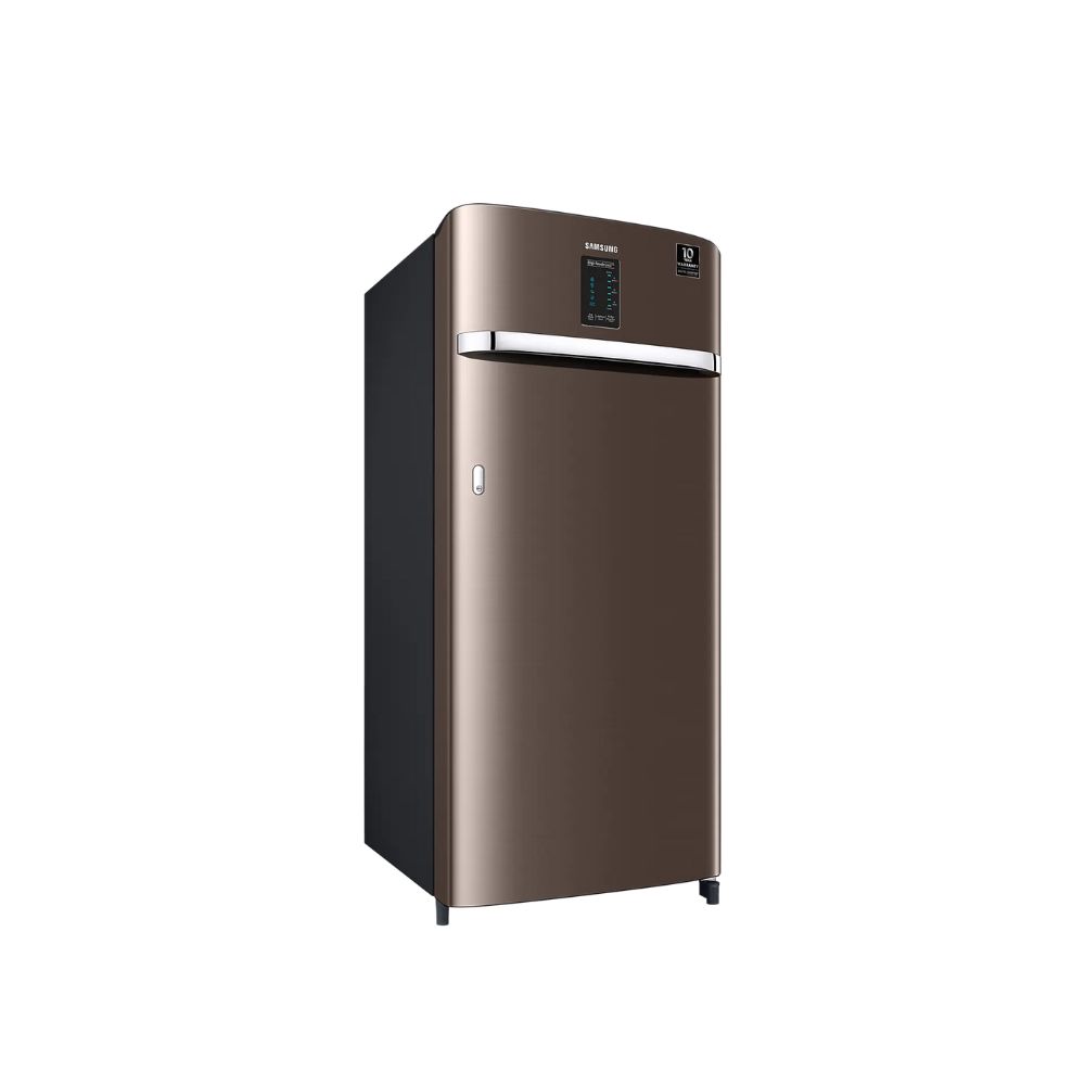 Samsung 225 L 3 Star Inverter Direct cool Single Door Refrigerator(RR23A2E3YDX/HL, Digi-Touch Cool, Luxe Brown)