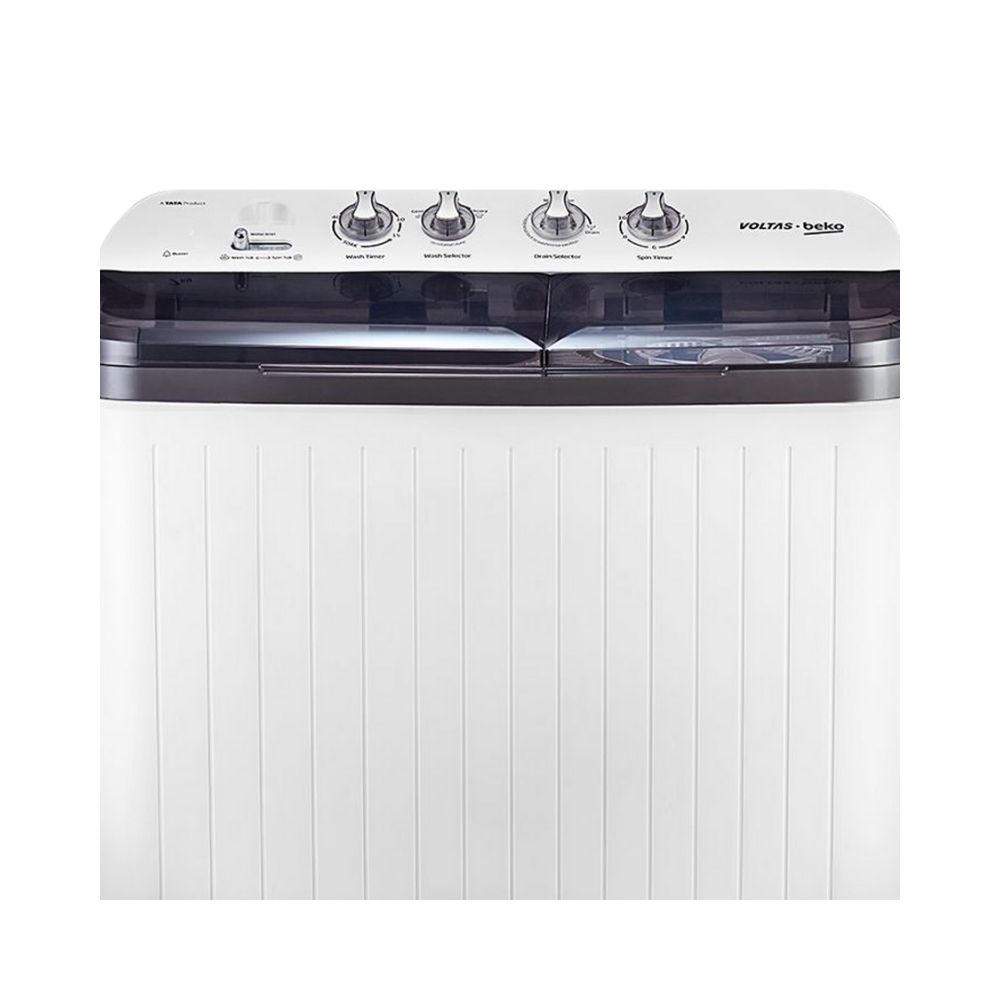 Voltas Beko 7.5 kg 5 Star Semi-Automatic Top Load Washing Machine ( WTT75DGRT, Grey)