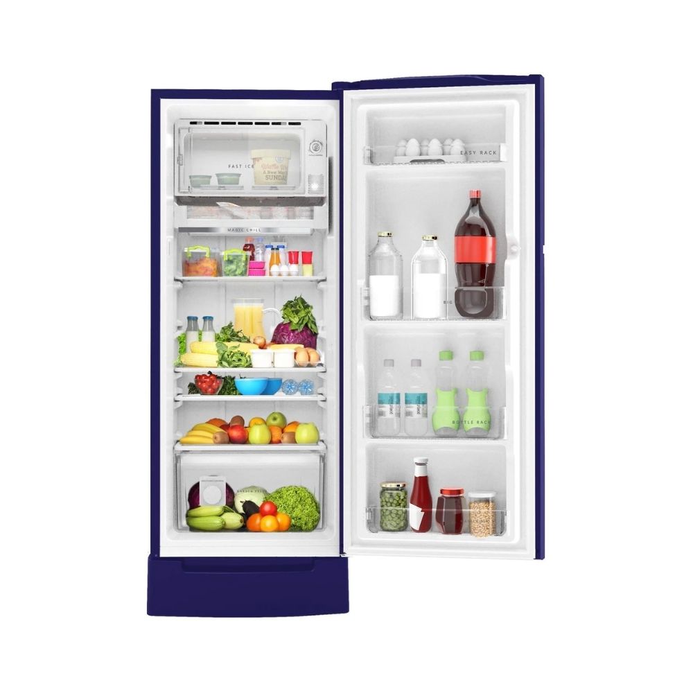Whirlpool 215 L 3 Star Direct Cool Single Door Refrigerator (215 IMPRO ROY 3S SAPPHIRE FLUME)
