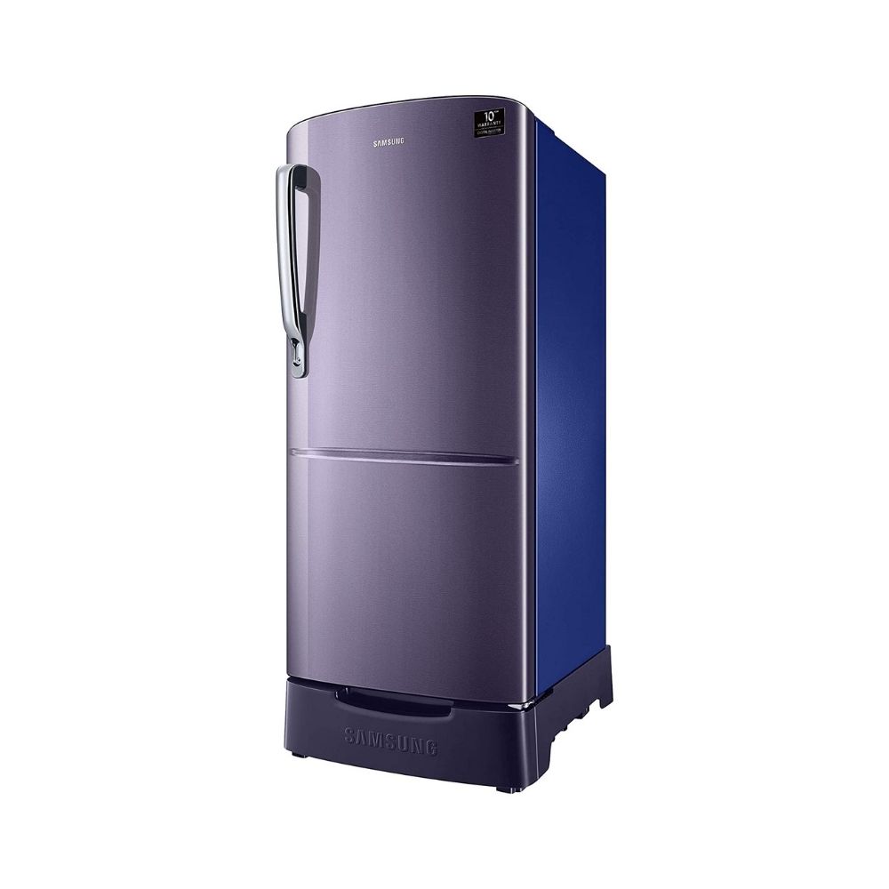 Samsung 192 L 3 Star Direct-Cool Single Door Refrigerator Pebble Blue (RR20T182YUT/HL)