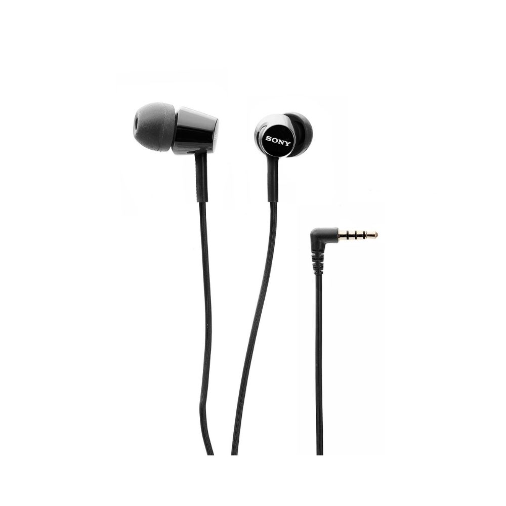 Sony MDR-EX155AP Wireless in Ear Headphone with Mic (Black)
