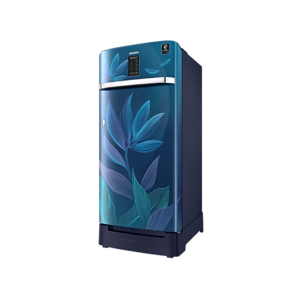 Samsung 198 L 4 Star Direct Cool Single Door Refrigerator Paradise Bloom Blue (RR21A2F2X9U/HL)