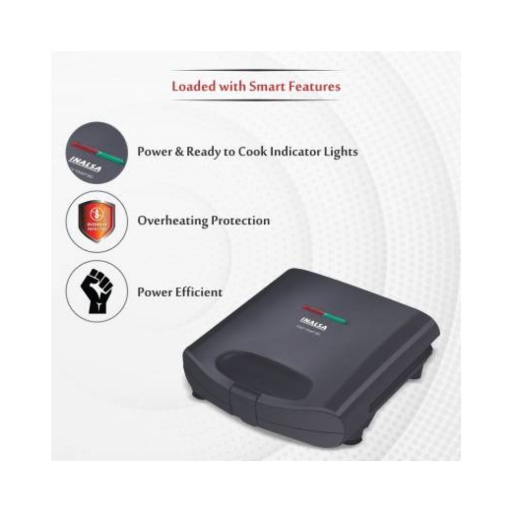 Inalsa Easy Toast BG Toast  (Black)