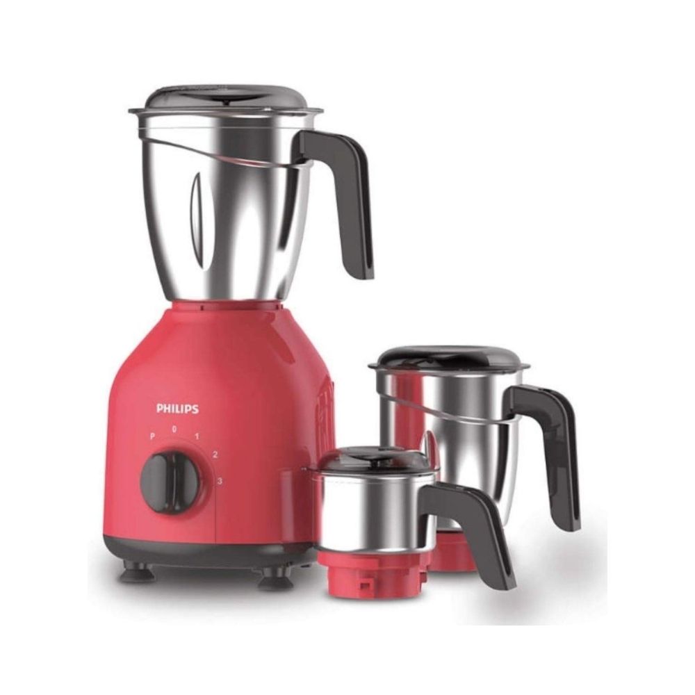 Philips HL7756/02 750W Mixer Grinder, Red