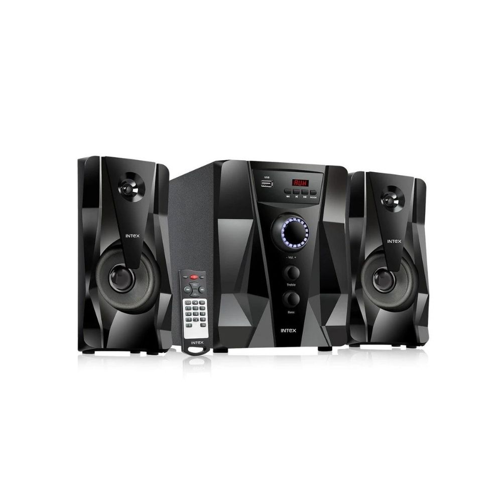 Intex Crystal FMUB 2.1 CH 45W Bluetooth Multimedia Speakers Home Speakers