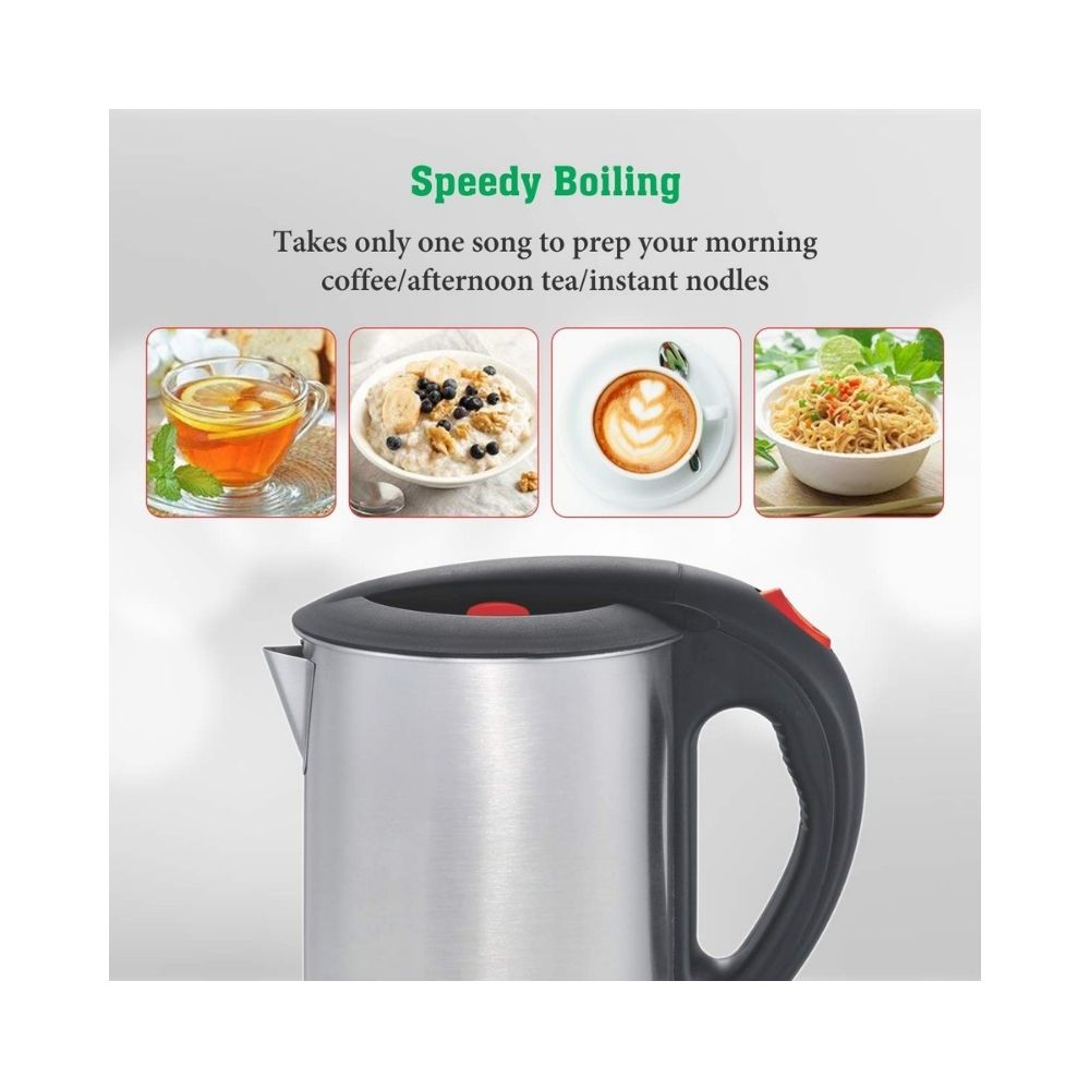 Inalsa Electric Kettle Select-1350W with 1 Litre Capacity, (Silver)