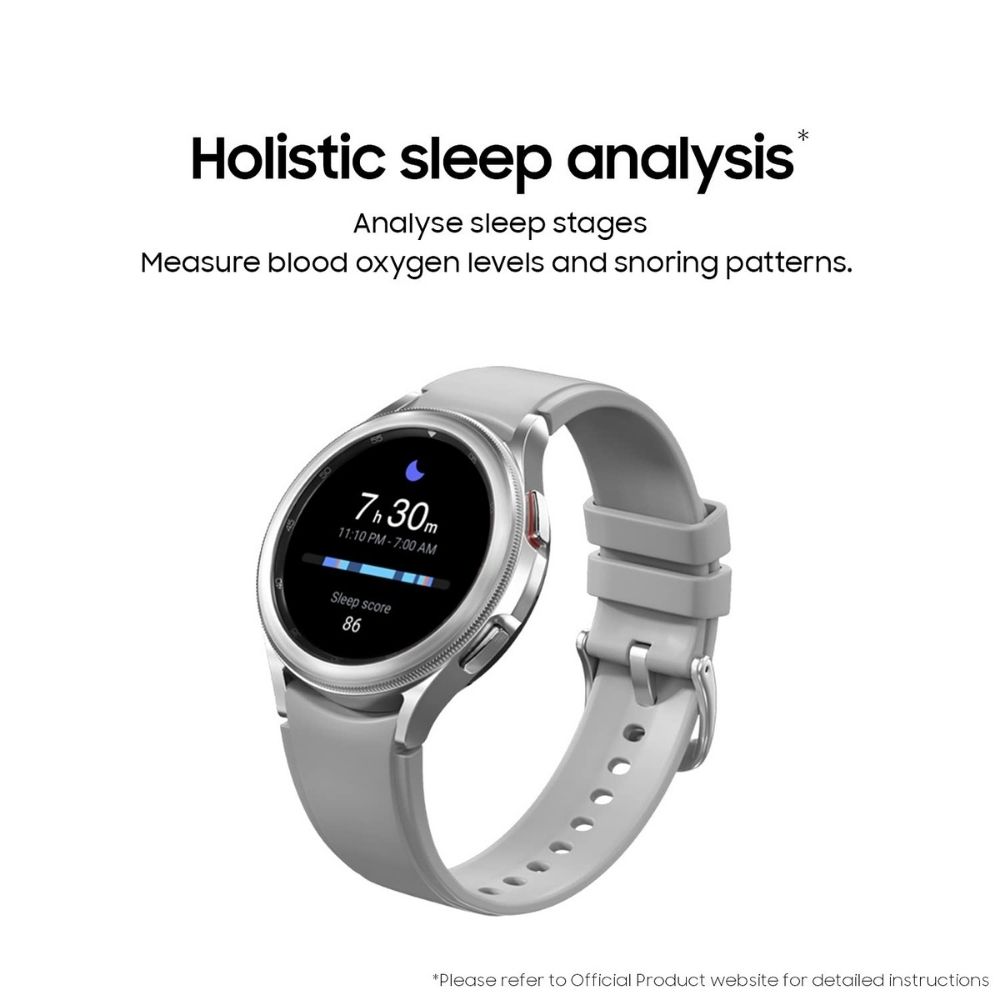 Samsung Galaxy Watch4 Classic Bluetooth (4.2cm, Silver)