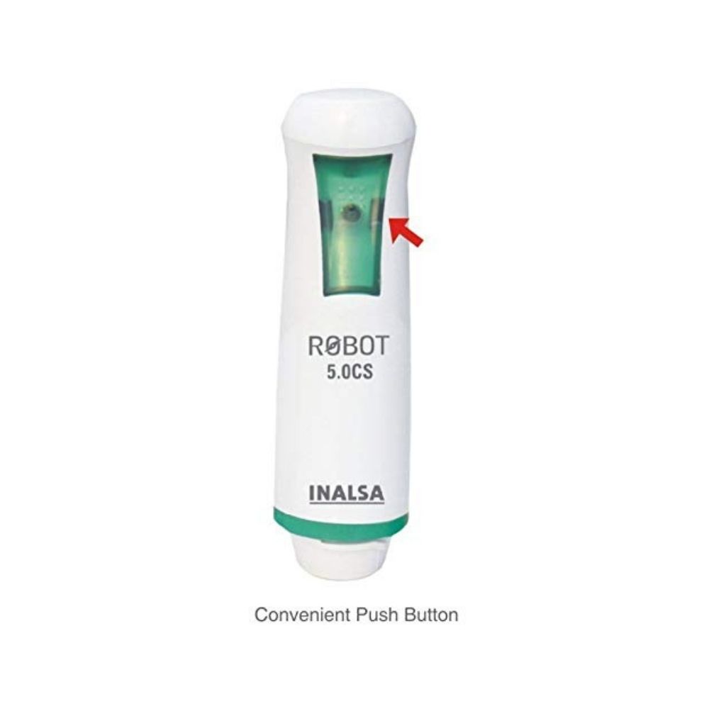 Inalsa Robot 5.0 CS Hand Blender with Measuring Cup, 500W (White, Green)