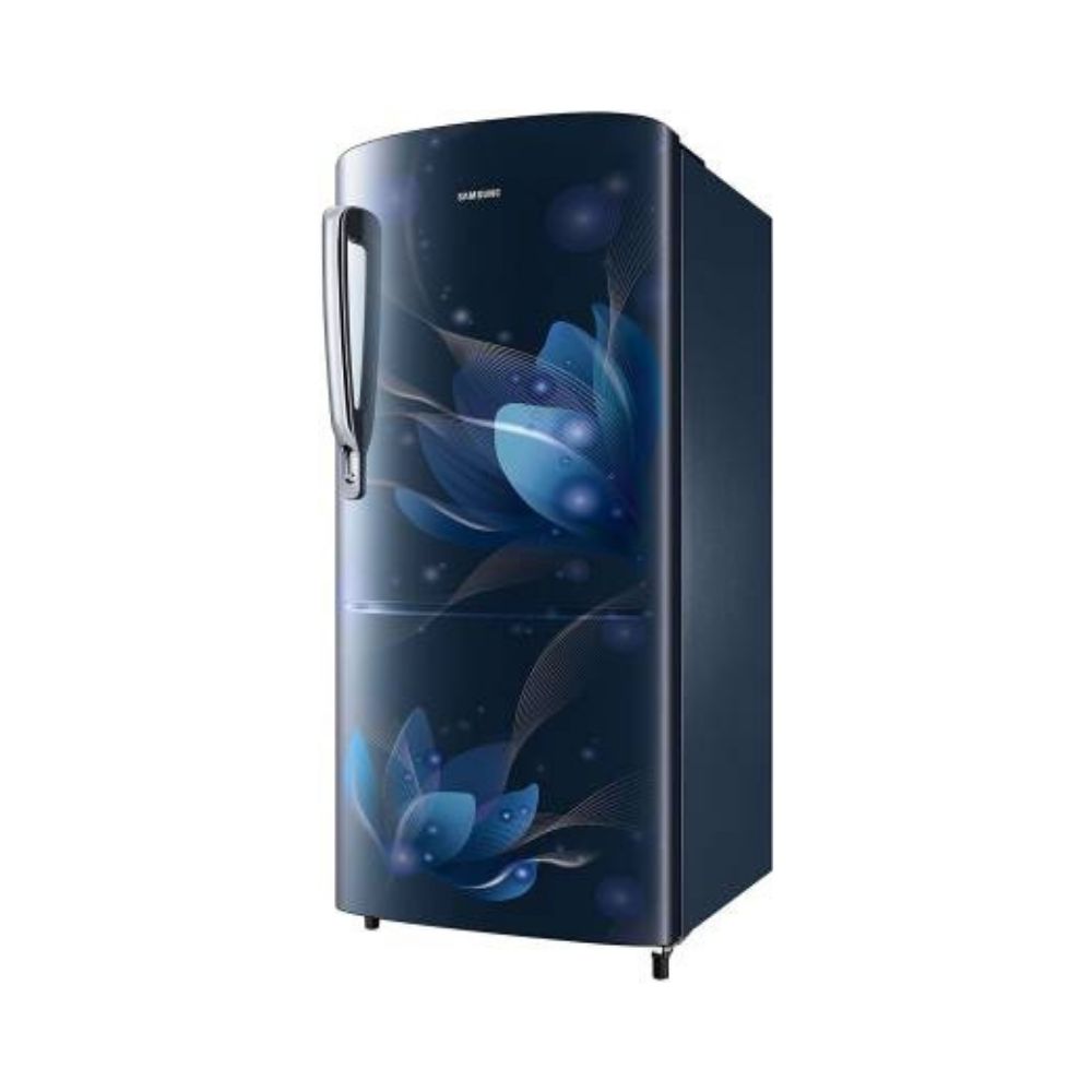 Samsung 192 L Direct Cool Single Door 2 Star Refrigerator  (Saffron Blue, RR20A171BU8/HL)