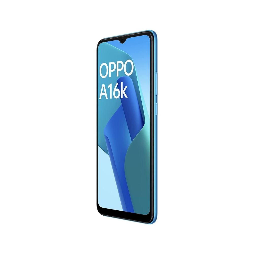Oppo A16k (Blue, 4GB RAM, 64GB Storage)