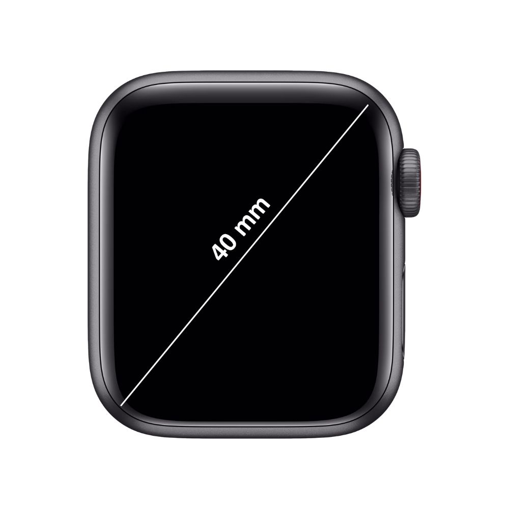 Apple Watch MKR33HN/A  Aluminium Case  (Grey Strap, Regular)
