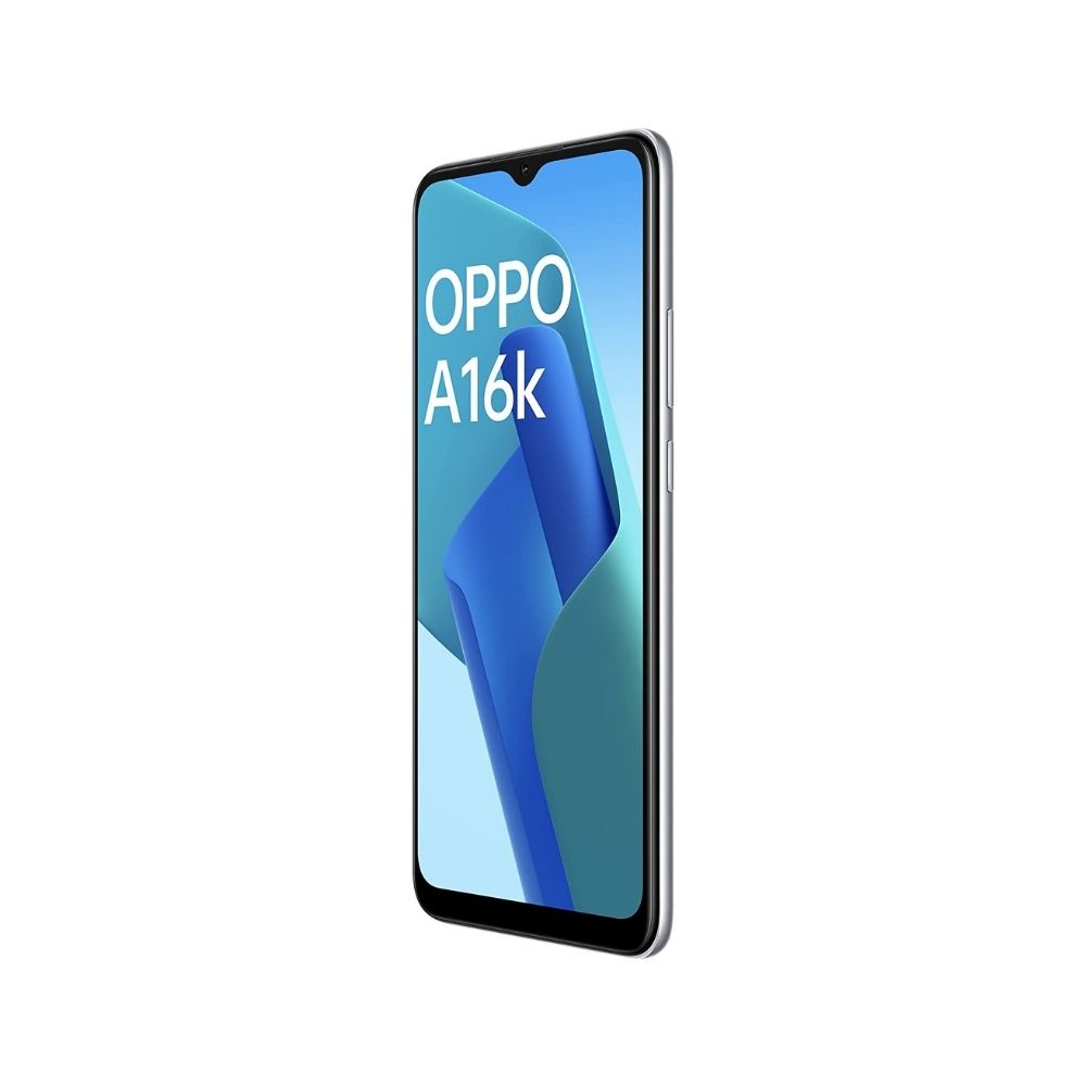 Oppo A16k (White, 4GB RAM, 64GB Storage)