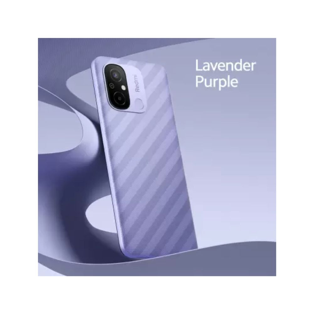 Redmi 12C (Lavender Purple, 6GB RAM, 128GB Storage)