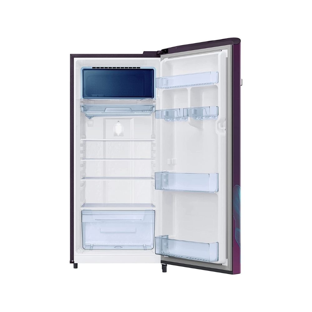 Samsung 225 L 3 Star Inverter Direct cool Single Door Refrigerator (RR23A2E2Y9R/HL, Digi-Touch Cool, Paradise Bloom Purple)