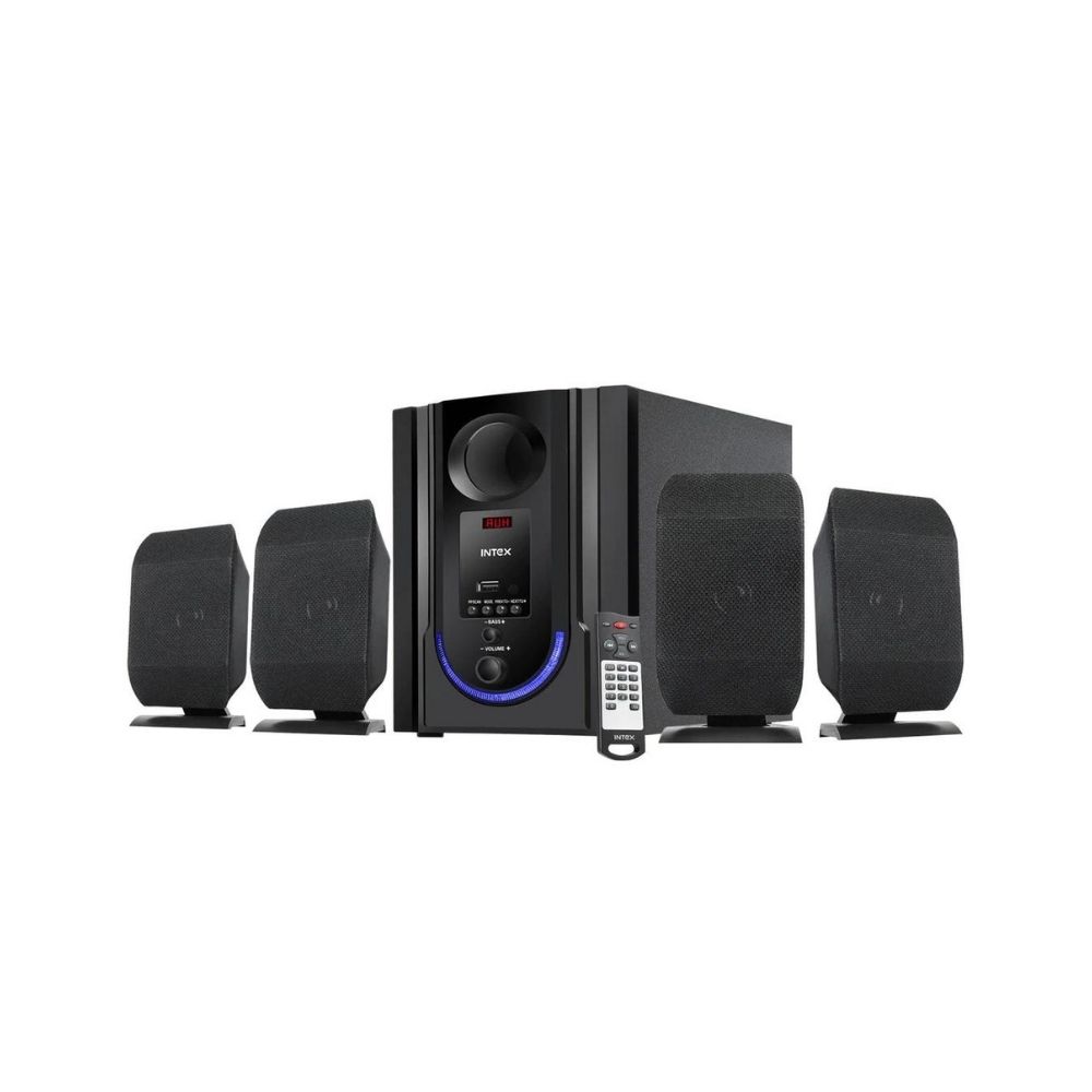 Intex Groove 301 FMUB 4.1 CH 60W Bluetooth Multimedia Speakers