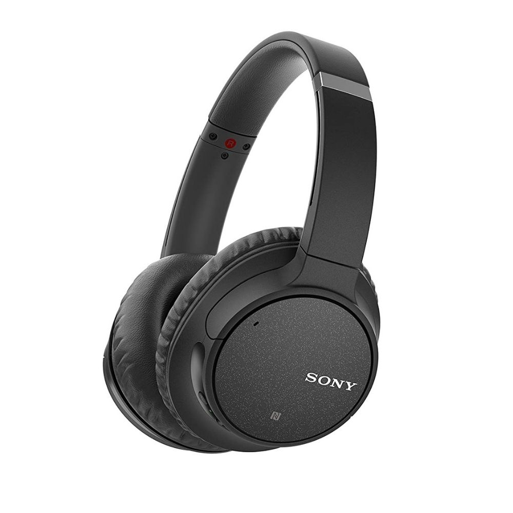 Sony WH-CH700 Wireless Bluetooth Over the Ear Headphone with Mic (Black)