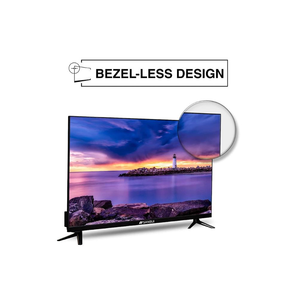 Sansui 80cm (32 inches) HD Ready Smart LED TV JSY32SKHD (BLACK)