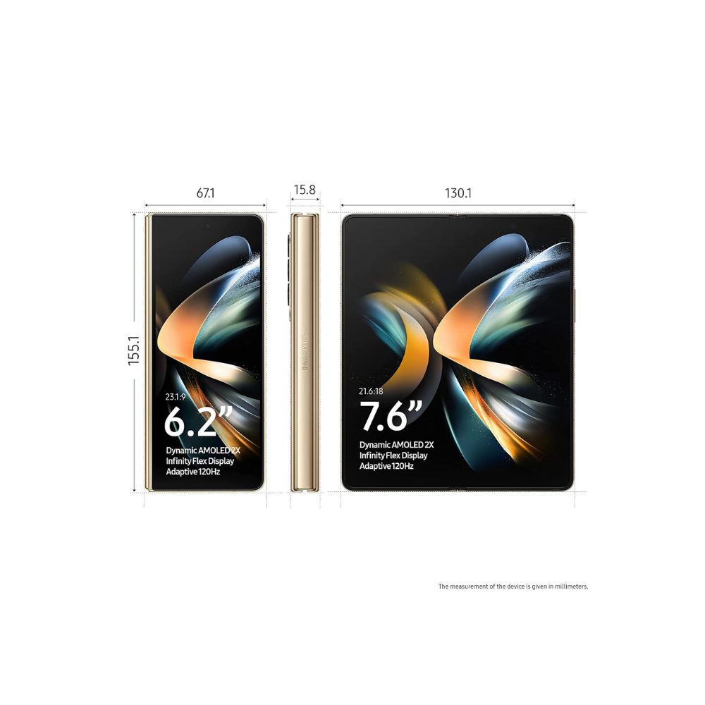Samsung Galaxy Z Fold 4(Beige 12GB RAM, 256GB Storage)