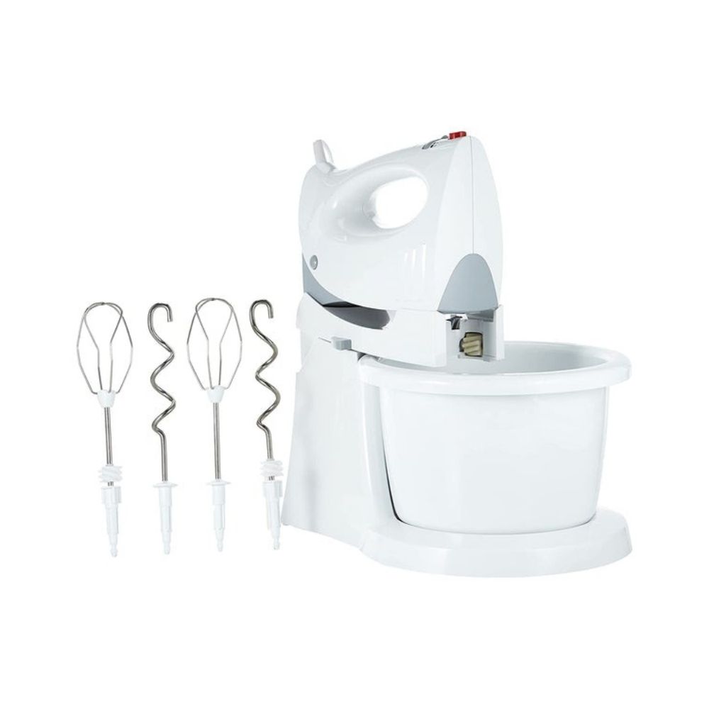 Bosch Hand Mixer with Rotating Bowl MFQ3555IN 350 W Hand Mixer (White)