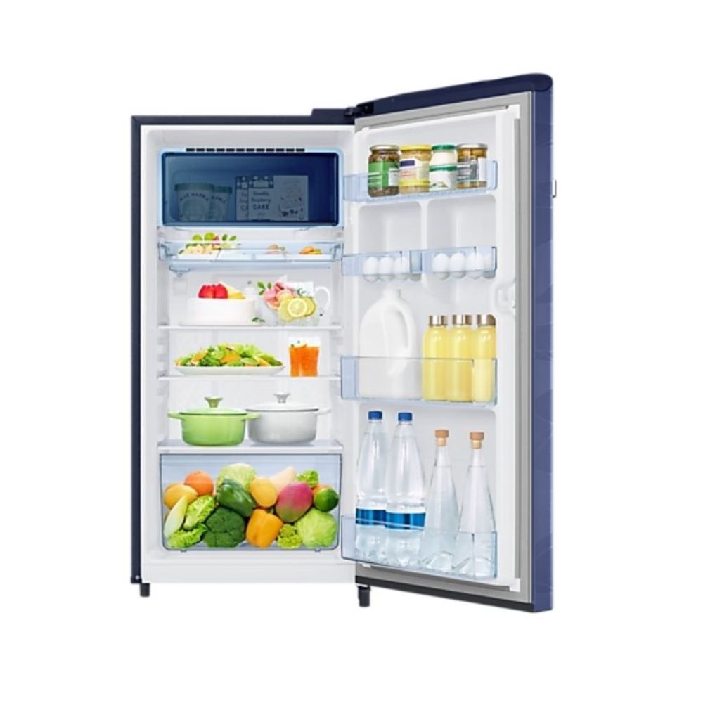 Samsung 198 L 4 Star Direct Cool Single Door Refrigerator Blue Wave (RR21A2E2XUV/HL)