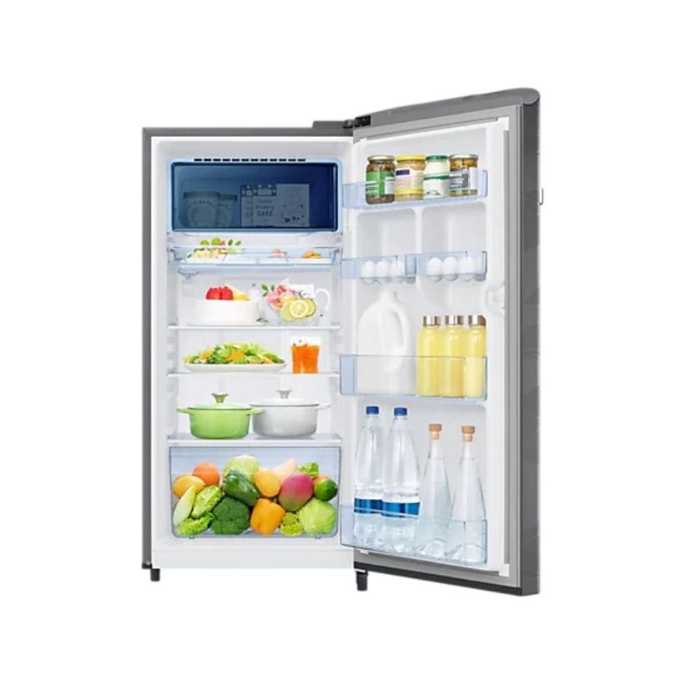 Samsung 198 L 4 Star Direct Cool Single Door Refrigerator Inox Wave (RR21A2E2XNV/HL)