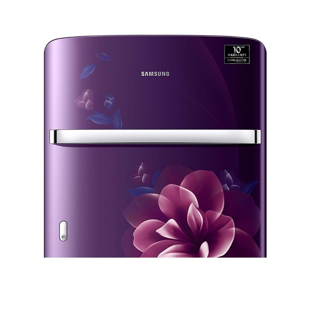 Samsung 198 L 3 Star Inverter Direct-Cool Single Door Refrigerator (RR21T2H2YCR/HL, Camellia Blue)