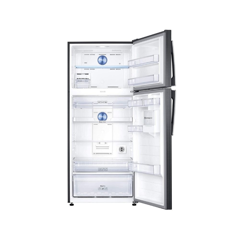 Samsung 551 L 2 Star Inverter Frost-Free Double Door Refrigerator (RT56T6378BS/TL, Black Inox)