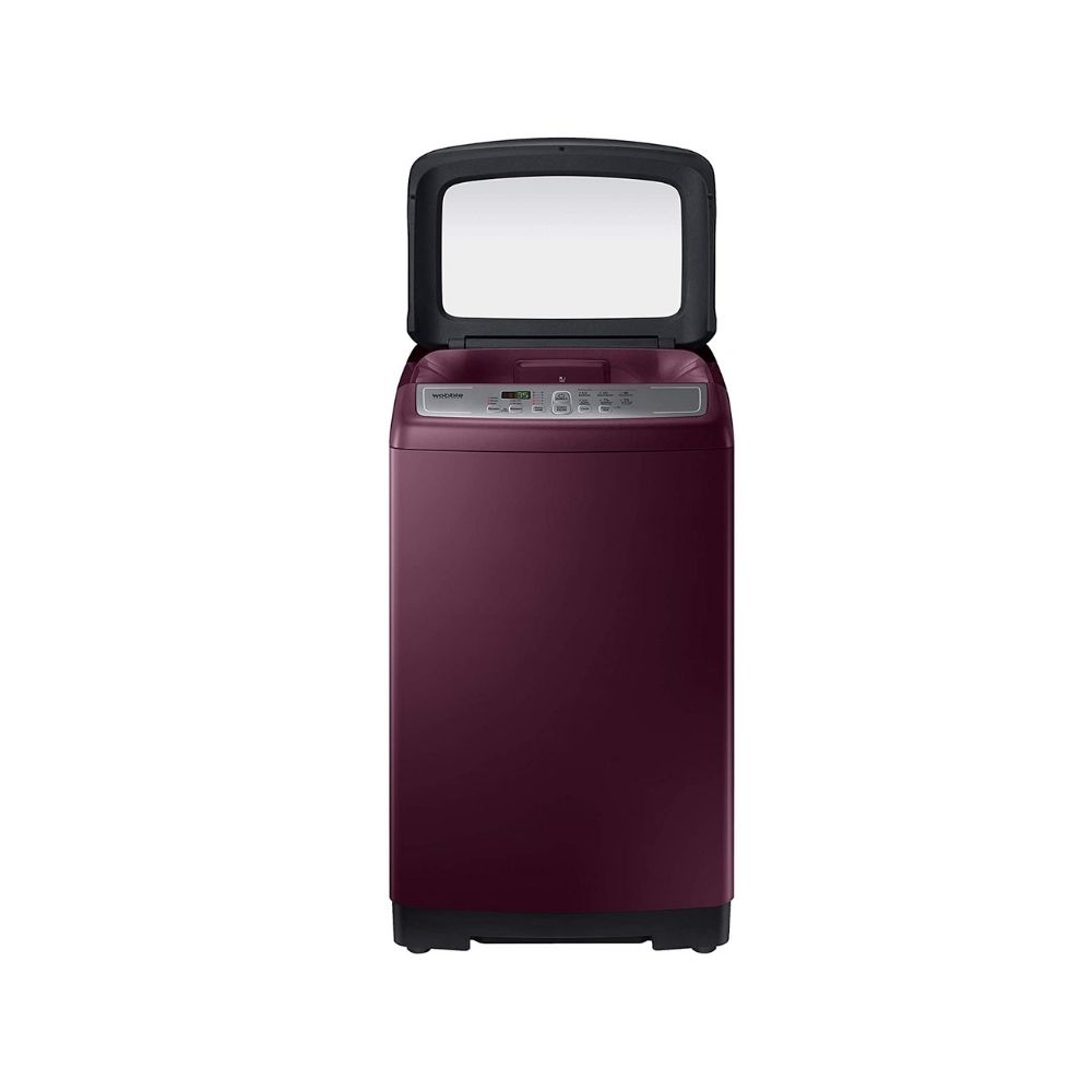 Samsung 7.5 Kg Fully-Automatic Top Loading Washing Machine (WA75A4022FF/TL, Plum, Wobble technology)