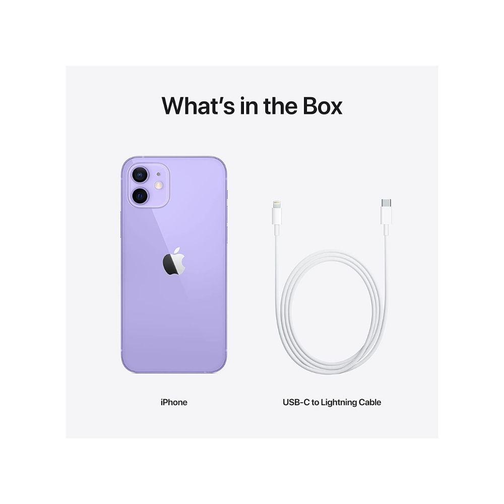 Apple iPhone 12 (Purple, 256 GB)