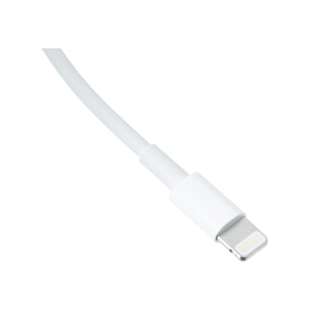 Apple MD819ZM/A Lightning to USB Cable (2 m) Lightning Cable (Compatible with Mobile, White, One Cable)