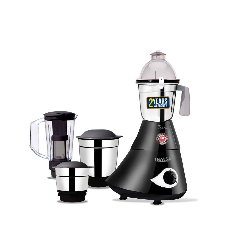 Inalsa Inara Mixer Grinder-780W with 4 Jars