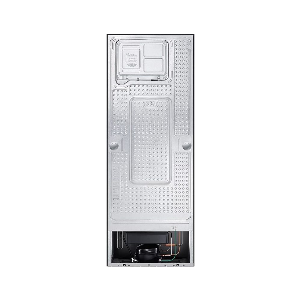 Samsung 407 L 3 Star Inverter Frost Free Double Door Refrigerator(RT42A5C5EBS/TL,Black Inox)