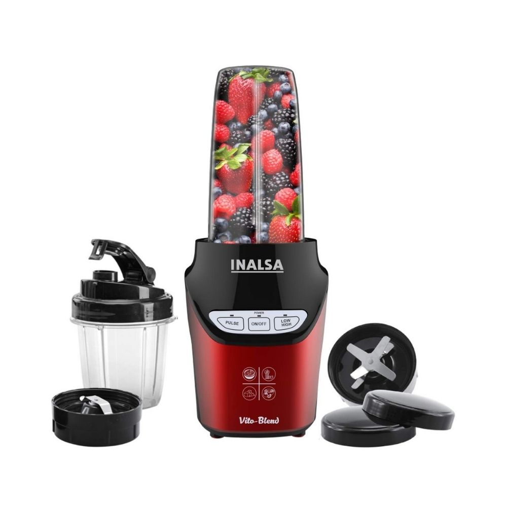 Inalsa Home Appliances Mixer Grinder Nutri Blender Vito Blend- 1000W
