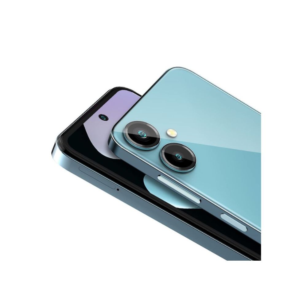 Lava Blaze 2 (6GB RAM, 128GB Storage) - Glass Blue | 18W Fast Charging | 6.5 inch 90Hz Punch Hole Display