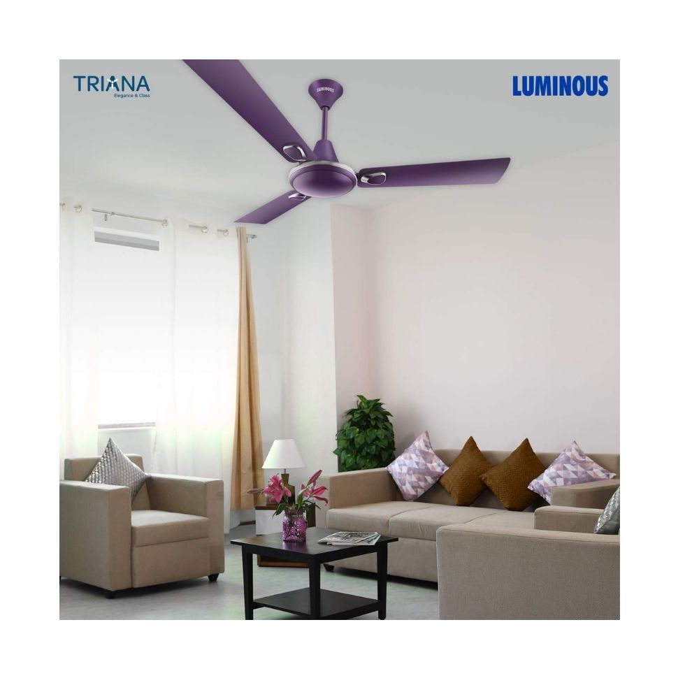 Luminous Triana 1200m Ceiling Fan (Lavender)