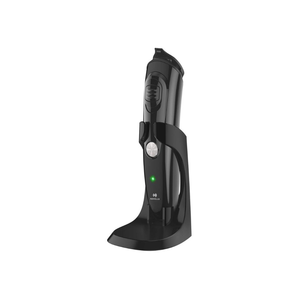 Havells GS6400 Quick Charge Multi-Grooming Kit with Beard, Detail and Nose Trimmer, 50 ,Minutes Runtime (Black)