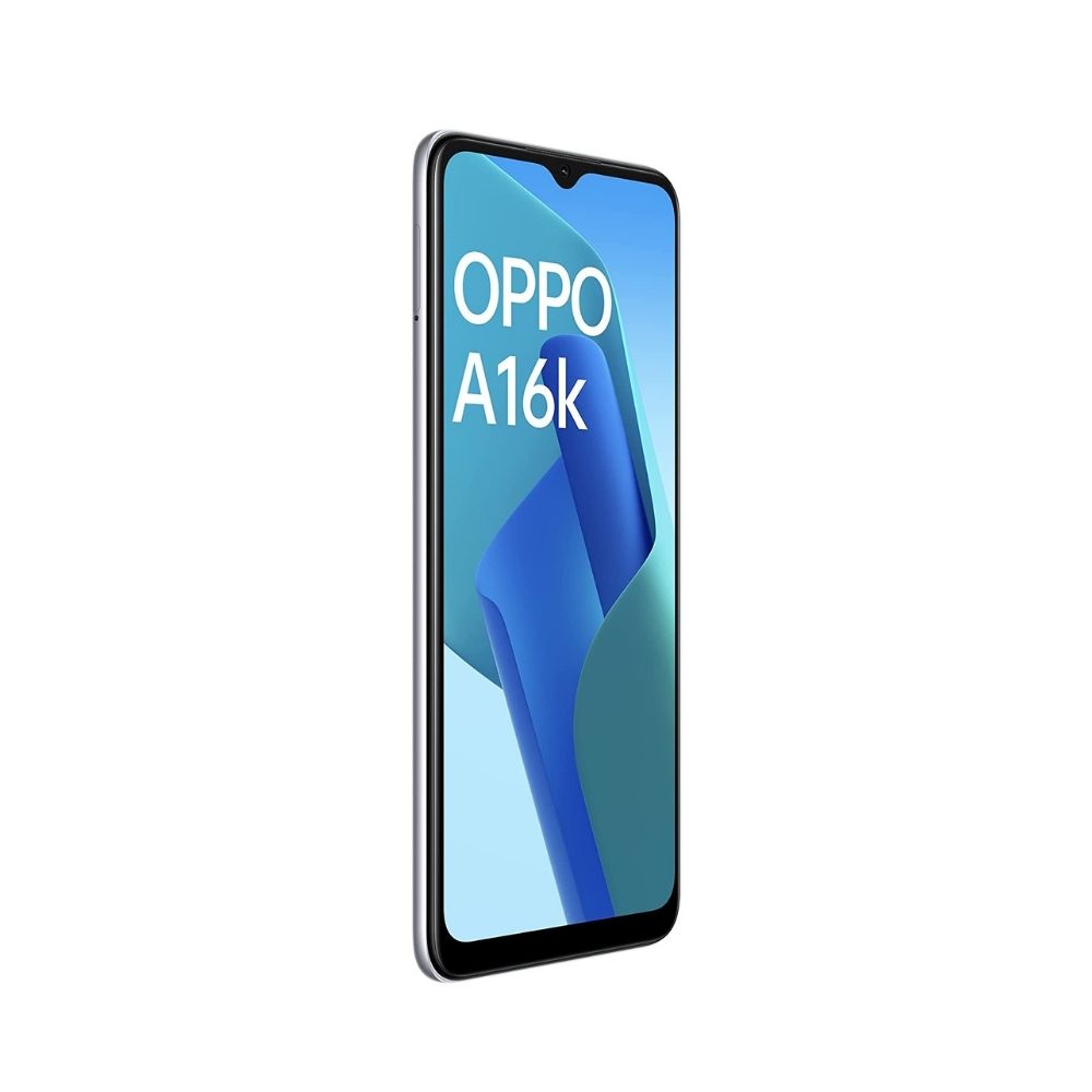 Oppo A16k (White, 4GB RAM, 64GB Storage)