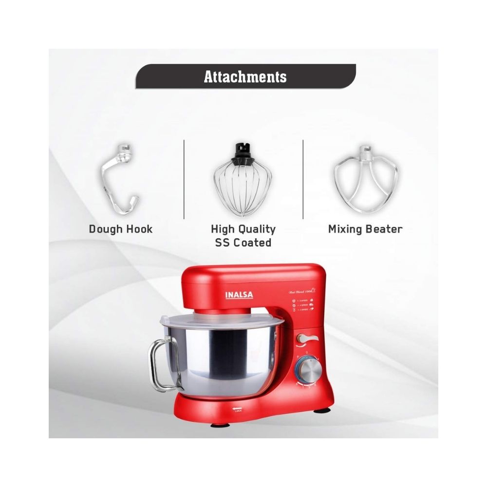 Inalsa Stand Mixer Uni Blend 1000-1000W