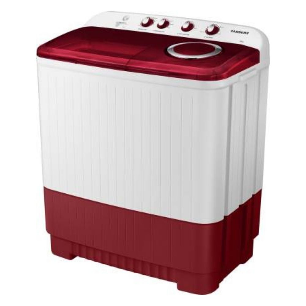 Samsung 9.5 kg Semi Automatic Top Load Red, White  (WT95A4200RR/TL)