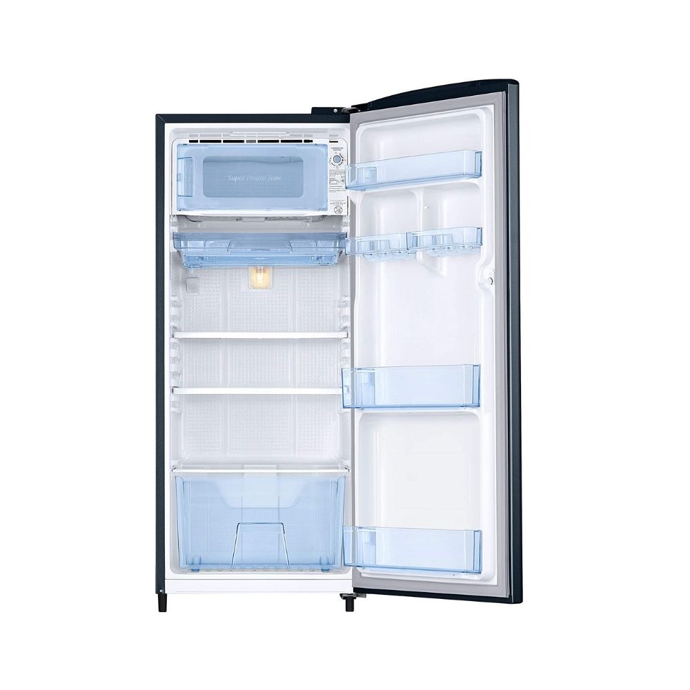 Samsung 192 L 2 Star Direct Cool Single Door Refrigerator (RR20A271BU8/NL, SAFFRON BLUE)