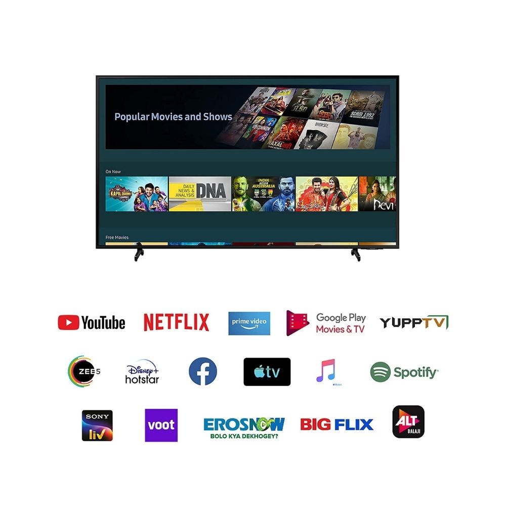 Samsung 109.22 cm (43 Inch) Ultra HD 4K LED Smart TV Black (QA43Q60AAKLXL)